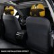 thumbnail image 3 of Hamilton Funda Protectora Universal para Reposacabezas de Coche, Funda Elástica para Reposacabezas de Asiento de Auto, Funda de Tela Antipolvo, Accesorios de Interior 2 Piezas, 3 of 6