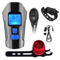 thumbnail image 1 of Amdohai Multifunctional USB Bicycle Rechargeable LEDs Light Kit Bike Lamp Front &, 1 of 9