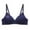 Navy, variant on ZKCCNUK Women's Bras Soild Wire Underwear Bra Everyday Small Cup Underwear Everyday Bras Size S-2XL
