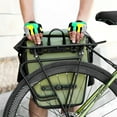 thumbnail image 4 of Bicycle Rear Side Bag Fully Waterproof PVC Bicycle Rear Rack, 4 of 8