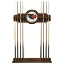 Oregon State University Solid Wood Cue Rack with a Chardonnay Finish