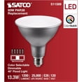 thumbnail image 4 of Satco PAR38 LED Light Bulb CCT Selectable Medium Base - 13.3W, Silver, 24 Pack, 4 of 8
