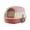 Pink, variant on Fwttom Plastic Cat Litter Boxs, Cats Litter Box Cats Litter Tray with Lid Covered Large with Fully Enclosed Litter Pan Cats Toilet Tray Pussy Litter Box Splashly-Proof with Cover Shovel