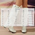 thumbnail image 3 of Women's Patent Leather Over The Knee Boots, Multi Buckle Slouch High Heel Boots, Pointed Toe Foldable Shaft Fashion Boots, 3 of 9