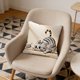 thumbnail image 5 of Cute Puss Patterns Cushion Cover Soft Throw Pillow Cover Removable And Washable Pillowcase For Sofa And Chair Ideal Choice For Summer Sofa And Bedroom Decor, 5 of 6