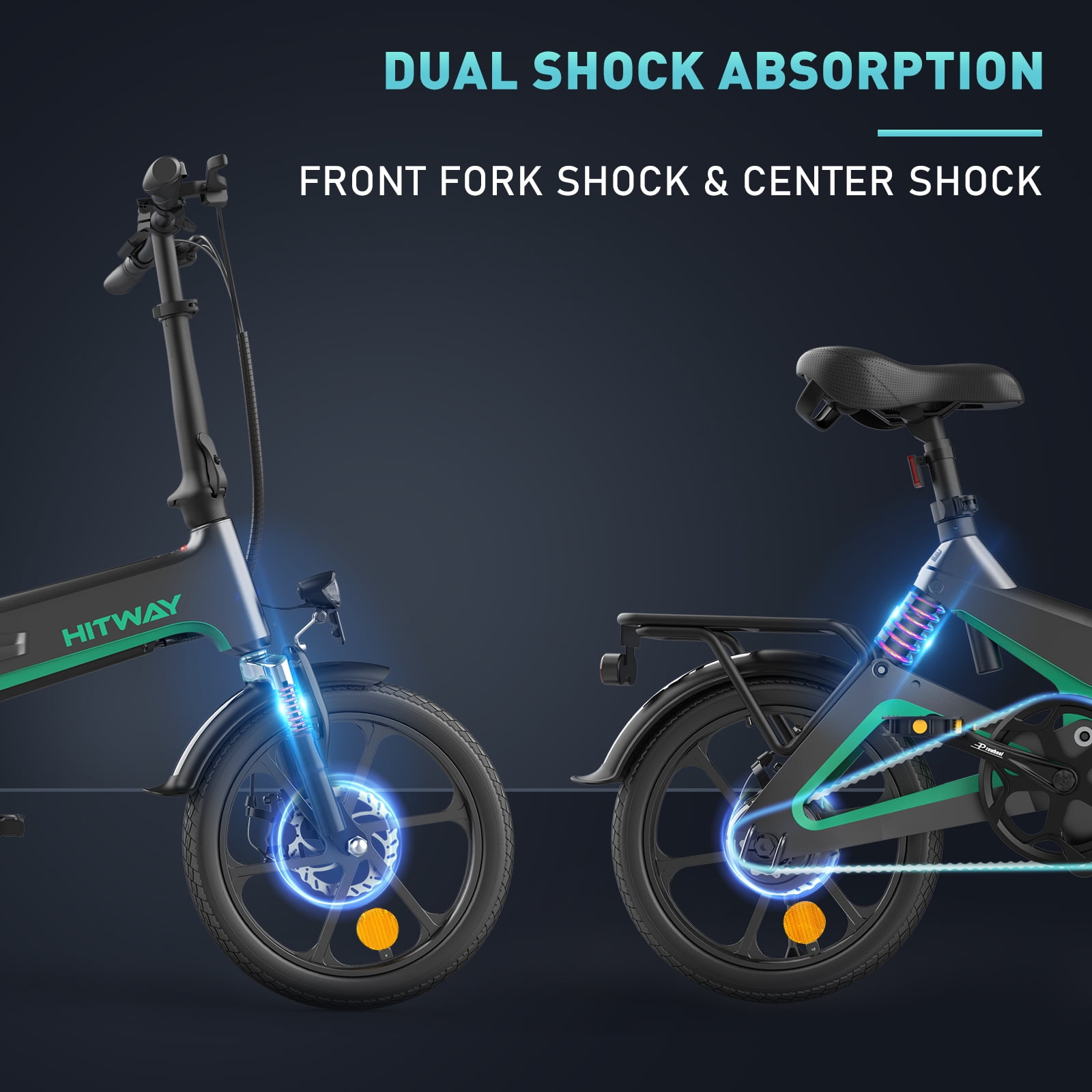 電動自転車　Hitway 250W Foldable Electric Bike