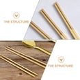thumbnail image 3 of 1 Pair Golden Chopstick Model Sacrificial Ornaments Sacrifice Worship Supplies, 3 of 6