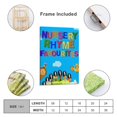 thumbnail image 2 of Canciones Infantiles Cuadro decorativo colgante - Arte de pared - Póster enmarcado - Decoración de pared - Regalos para familia, amigos y aficionados 20*30 cm, 2 of 6
