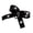 Black, variant on Aellinatey Wing Hair Clip Bowknot Trend Headwear Sweet Balletcore Hairpin Women