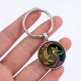 thumbnail image 3 of K-KED Hummingbird Charm Pendant Keychain Printed Metal Animal Keyring Fashion Unisex, 3 of 3