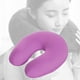 thumbnail image 5 of Almohada suave Macarena de espuma viscoelástica para el cuello Ligero de viaje, 5 of 8
