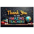 thumbnail image 7 of Yatrandify Decorative Design Thank You Banner Colorful Theme Teacher Appreciation Banner for School Events Education Celebration Classroom Decoration, 7 of 7