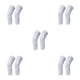 thumbnail image 2 of Yuarrent 2 pack/lot equipo deportivo para adultos rodilleras hexagonales a prueba de golpes para rodilleras mejoradas blanco S Type2 NO2, 2 of 6