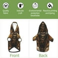 thumbnail image 6 of Salouo Tiger In The Fallen Leaf Forest Pattern Small Dog Hoodie Sweatshirts Dog Clothes Coat Clothing Puppy Sweater Outfit Pullover Pet Winter Coat Sweater Outfit-X-Large, 6 of 7