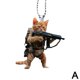 thumbnail image 1 of Adornos navideños para árbol de Navidad, lindos colgantes de gato con cordón para espejos retrovisores de coche, adornos colgantes L8V6, 1 of 7