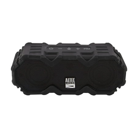 Altec Lansing Mini LifeJacket Jolt Portable Bluetooth Speaker with LED Lighting, Black, IMW479L-BLKC