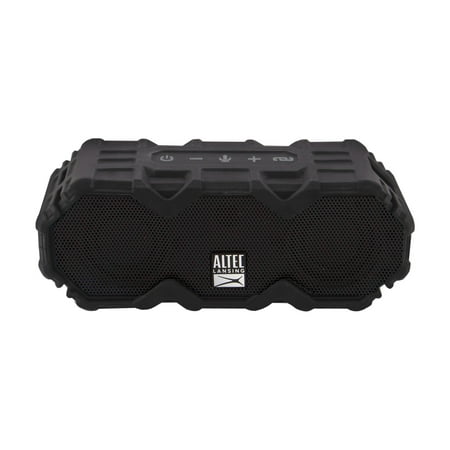 Altec Lansing Mini LifeJacket Jolt Portable Bluetooth Speaker with LED Lighting, Black, IMW479L-BLKC