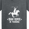 thumbnail image 4 of Inktastic Team Roper in Training Cowboy Youth T-Shirt, 4 of 5