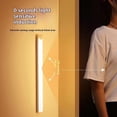 thumbnail image 4 of 30cm 3W Magnetic Cabinet Light USB Rechargeable Night Lamp Human Body Sensor Light Strip - Warm Ligh, 4 of 5