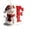 F, variant on Snowman Christmas Ornaments,Personalized Letter Ornaments for Christmas Tree, Initial Ornament, 26 Letter Ornament for DIY Hanging Xmas Decor, Cute Snowman Decoration, Gift for Family Friends