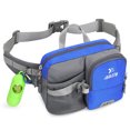 thumbnail image 3 of Correa Retráctil para Perro Manos Libres Con Riñonera Funda Ajustable () Azul, 3 of 9