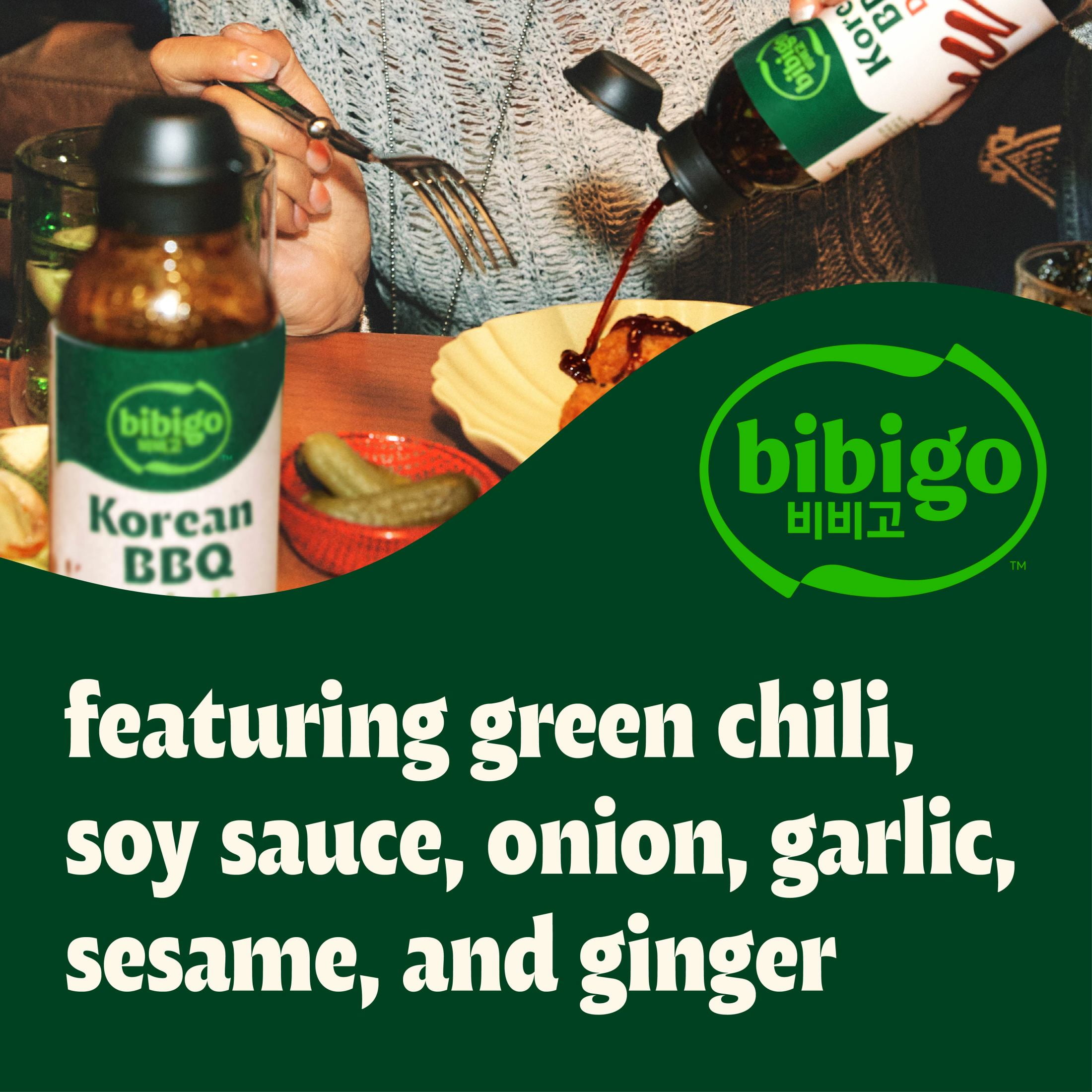 Bibigo Original Korean BBQ Drizzle Sauce, 12.16 oz