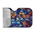 thumbnail image 2 of Bingfone Colorful Fall Leaves Car Windshield Sunshade,Sun Foldable Sun Shield Sun Visor For Car - Small, 2 of 8