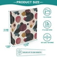 thumbnail image 3 of Three Ring Binder Minimalist Abstract Art 1.5 Inch Round Binder D-Rings for Office Supplies and More, 3 of 10