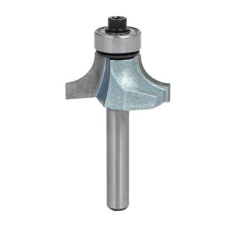 

1/4 x 5/8 Straight Shank End Bearing Corner Rounding Round Over Router Bit
