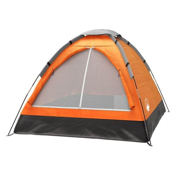 2Person Dome Tent in Orange