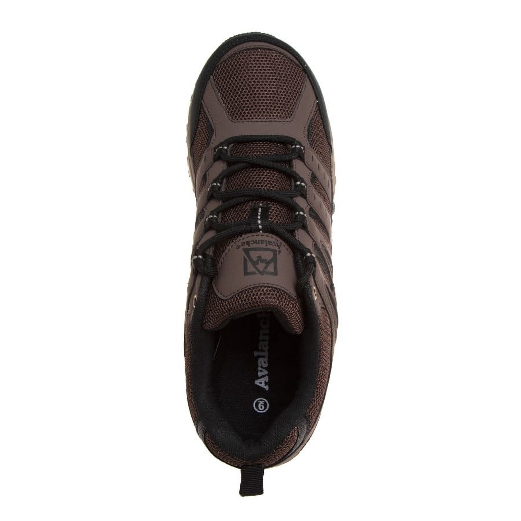 Avalanche Men Hiking Shoes - Brown, Size: 8.5