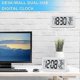 thumbnail image 4 of Digital Alarm Clock,Desk Clock,Battery Operated LCD Electronic Clock Decorations for Bedroom Kitche., 4 of 5