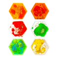 thumbnail image 1 of 6 juguetes sensoriales de gel líquido suave, juguetes de movimiento líquido, juguetes calmantes de regalo, juguetes antiestrés Hexágono, 1 of 9