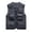 Gray, variant on jjayotai Mens Coat Jacket Clearance Men's Work Sleeveless Jacket Solid Color Stand Collar Multiple Pockets Outdoor Sports Photography Leisure Vest Coat