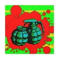 thumbnail image 1 of Grenades in Pop Art - Canvas, 1 of 10
