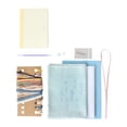 thumbnail image 4 of Zentra Book Cover Embroidery Kit, Complete Sewing Tool Kit, Handmade Notebook Cover for Cover and Book Core, 4 of 10