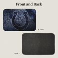 thumbnail image 2 of Felpudo multiusos Colts Hem Mat para uso en interiores y exteriores. Reciba a sus invitados con una alfombra para el hogar, el dormitorio, el baño, la cocina y la decoración del piso. Absorción de, 2 of 7