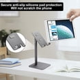 thumbnail image 3 of Nuevo soporte para teléfono móvil de escritorio: soporte telescópico para teléfono móvil de aleación de aluminio, 3 of 5