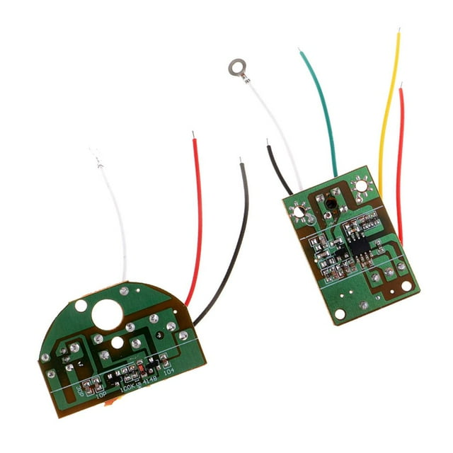 Sistema de Del Del Transmisor Receptor Del Ciuito de 40MHz Del Control Remoto de 2CH Zulema Módulo de control remoto RC