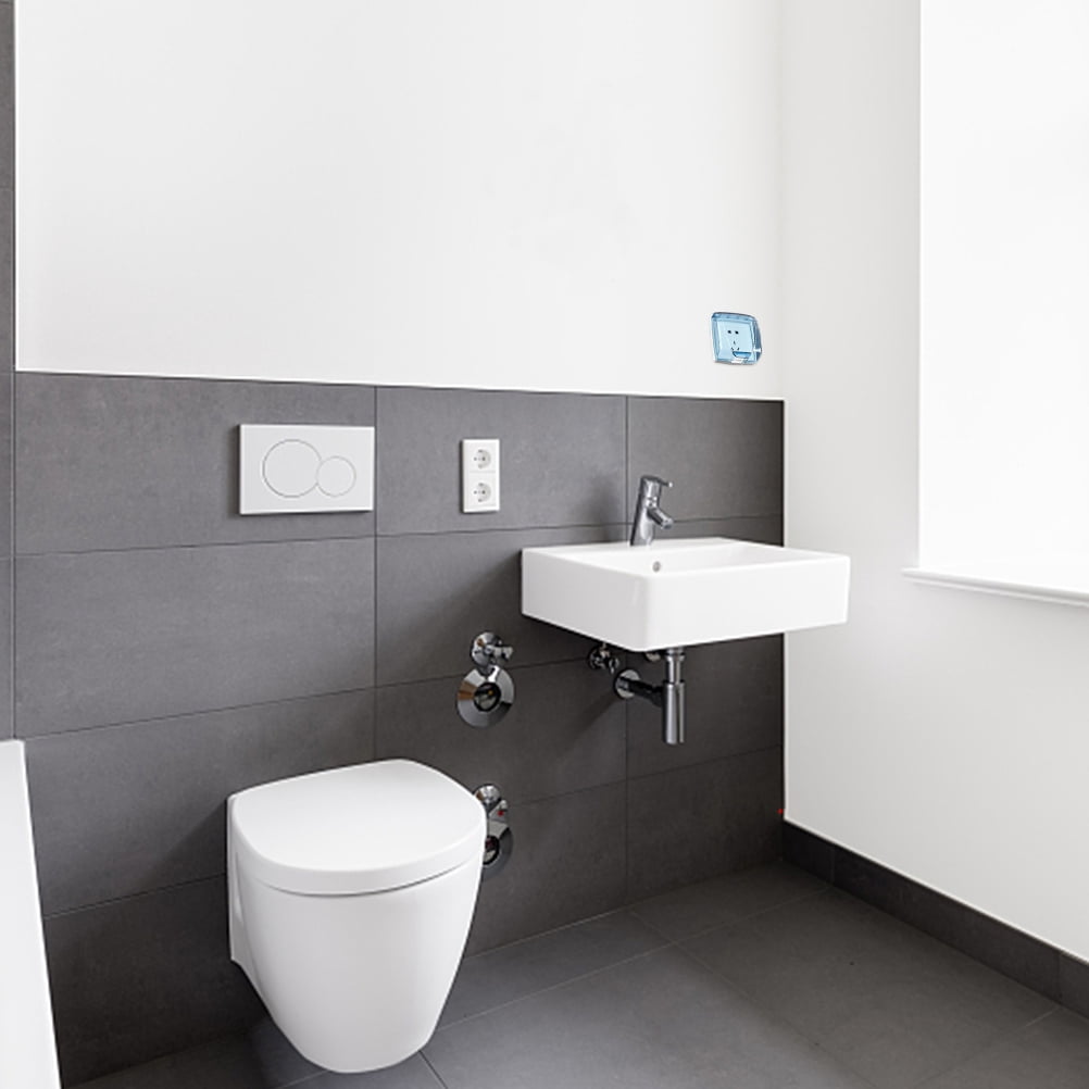 Raindrops 30 pcs Self-adhesive Bathroom Outlet Cover Wall Protector Cover Single Slot Socket Shell