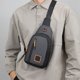 thumbnail image 1 of Bolso Bandolera de Gran Capacidad, Diseño Multicompartimento, Correa Ajustable Impermeable, Ideal para Viajes de Negocios, Ideal Como Regalo para Hombres., 1 of 6