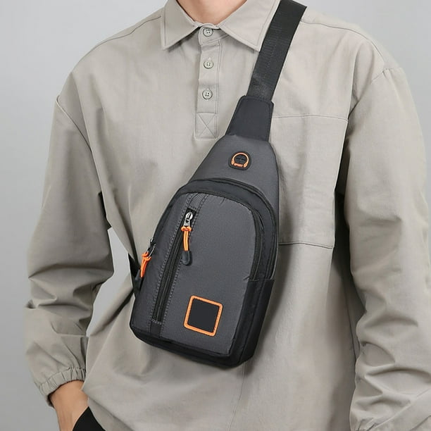 Bolso Bandolera de Gran Capacidad, Diseño Multicompartimento, Correa Ajustable Impermeable, Ideal para Viajes de Negocios, Ideal Como Regalo para Hombres.