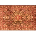 thumbnail image 1 of Ahgly Company Indoor Rectangle Persian Orange Traditional Area Rugs, 7' x 10', 1 of 1