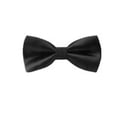thumbnail image 5 of Kids Boys formal 3-Piece Outfit for Wedding Performance Party, School Performance Uniform with Shirt, Dress Pants and Bow Tie Black, 5 of 6