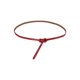 thumbnail image 1 of Cinturones ajustables de cuero para mujer INSPIRE CHIC, banda delgada sin hebilla para vestido rojo, 1 of 5
