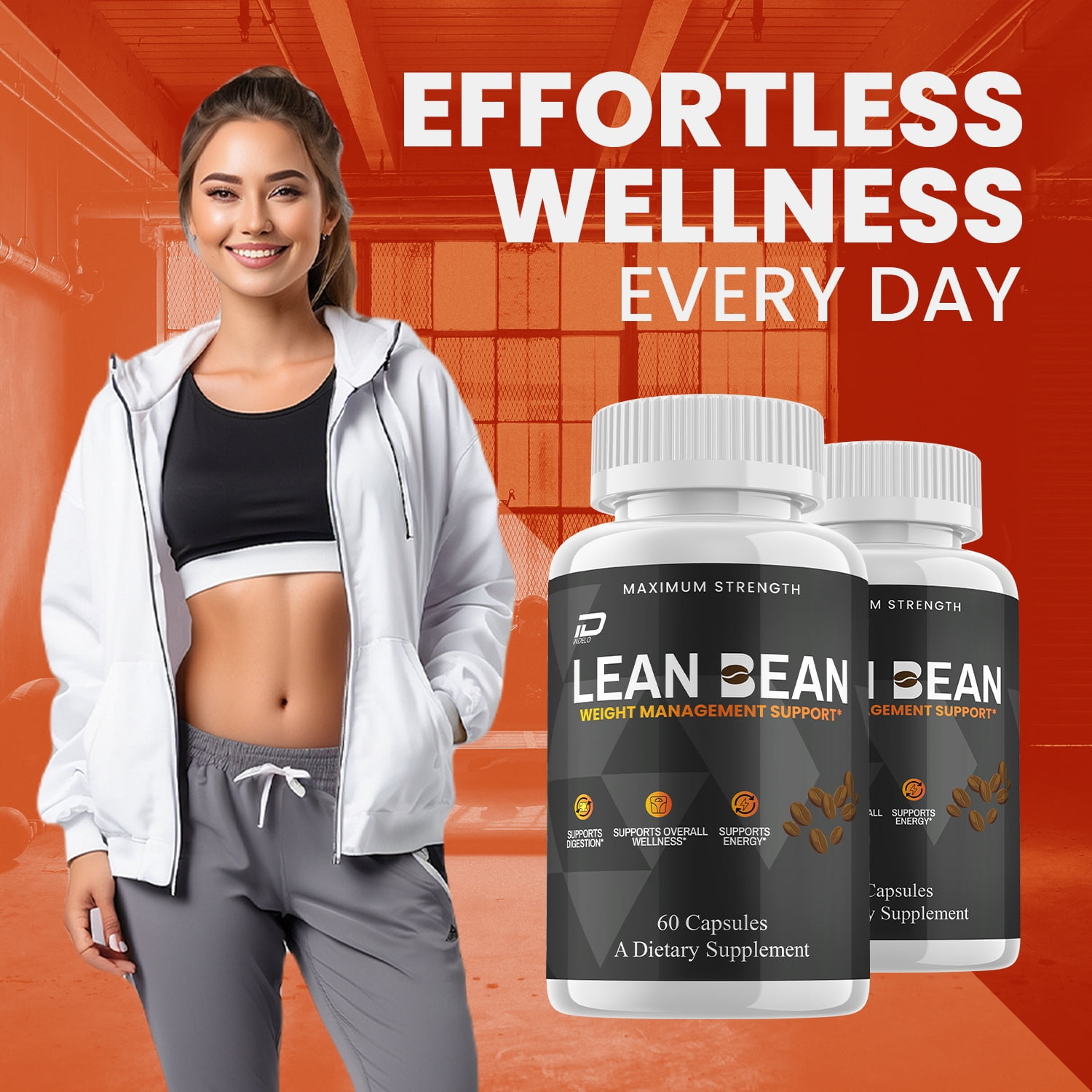Lean Bean Keto Capsules - Lean Bean Pills Advanced Formula, Maximum Strength, 2 Pack, 120 Capsules