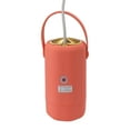 thumbnail image 4 of Secadora de ropa portátil Máquina secadora pequeña con tubo de secado de zapatos para viajes Casa Lavandería Naranja Enchufe de EE. UU. 110 V 200 W, 4 of 14