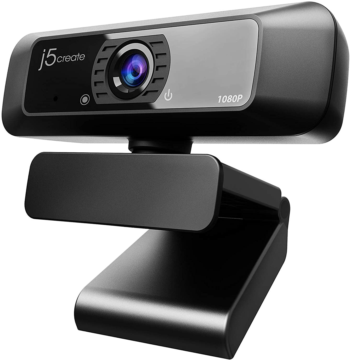 j5create USB Streaming Webcam - 1080P HD with 360° Rotation, High Fidelity  Microphone, Plug and Play for 