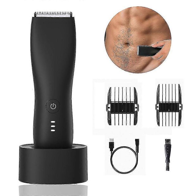 Body Hair Trimmer For Men Electric Body Groomer Usb Rechargeable Hair Clipper Waterproof Men Hygiene Razor