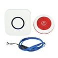 thumbnail image 1 of Bouton d'Alerte Sans Fil pour Soins Inférieurs, Bouton d'Alerte d'Urgence Sans Fil Performance, 1 of 9